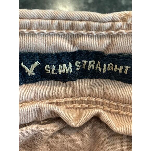 American Eagle Outfitters Slim Straight extreme flex mauve jeans 31x32 - Picture 6 of 11